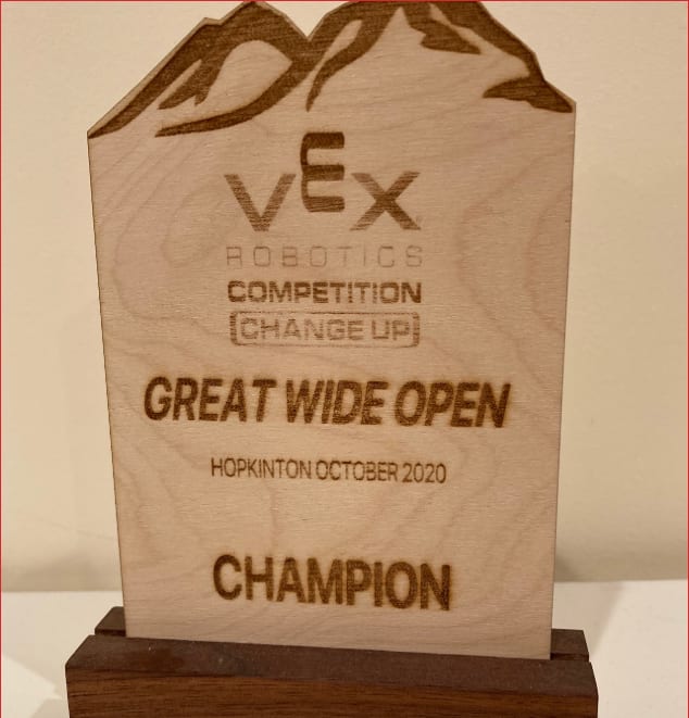 LexVEX with an award from the Change Up season